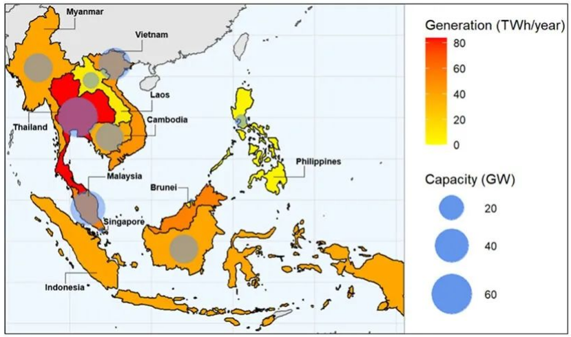 Analisis lan Prospek Pasar Fotovoltaik Terapung ing 10 Negara ASEAN