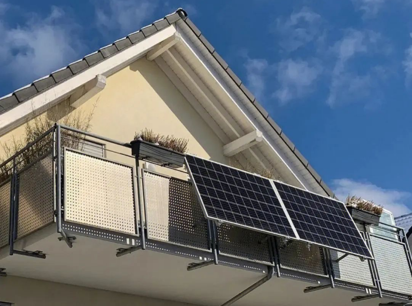 Photovoltaics ing balconies Jerman dadi tambah populer